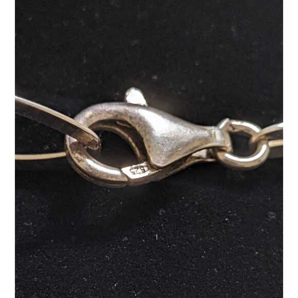 Long 925 Sterling Silver Chain Necklace 30" Oval Link Twist Chain Layering 24g - Picture 4 of 6